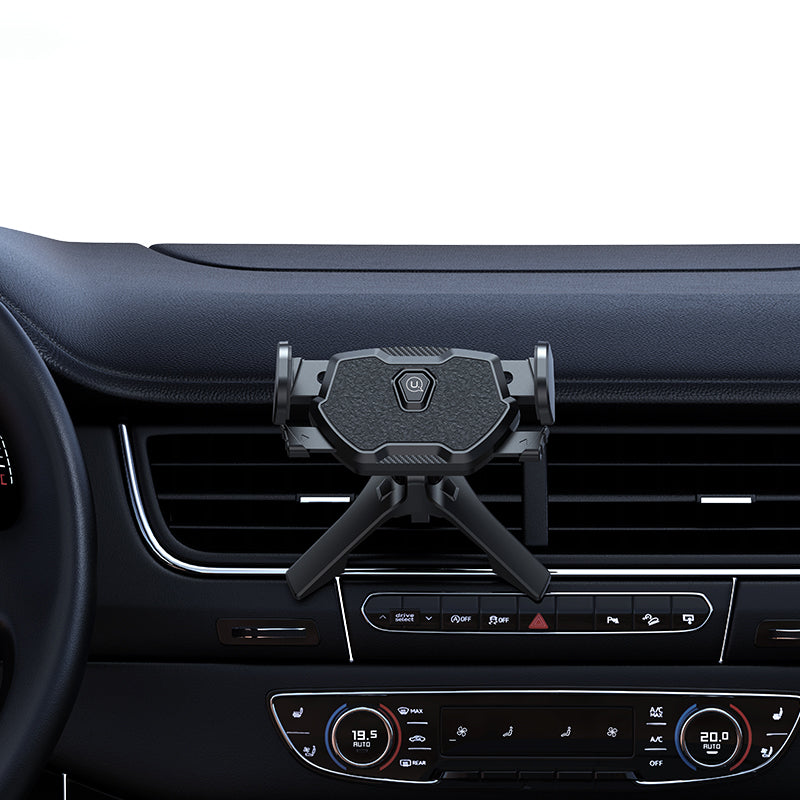 USAMS ZJ077 Mini Car Phone Holder Air Vent Mobile Phone Mount Stand for 4.7-6.9 inch Phone USAMS ZJ077 Mini Car Phone Holder Air Vent Mobile Phone Mount Stand for 4.7-6.9 inch Phone
